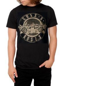 Guns N' Roses Pistols Roses Logo metal rock Official T-shirt XL NWT